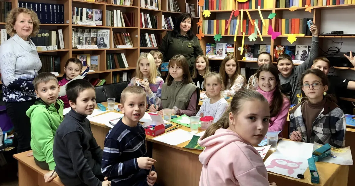 Джерело: Надія Федорова У Високому пройшов майстер-клас із малювання на порталі Gromada Group