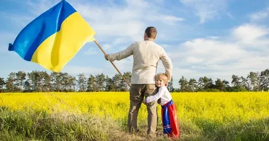 Фото з відкритих джерел З нагоди Дня Державного Прапора Височанська селищна рада звернулася до жителів громади на порталі Gromada Group