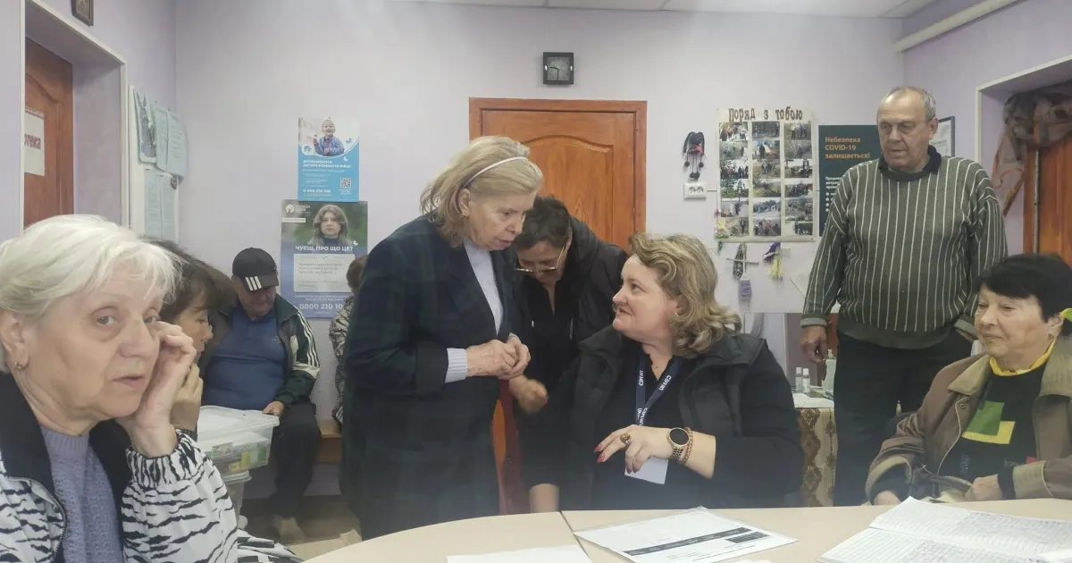 Автор фото: Юлія Давидова У селі Ржавець пройшов прийом лікарів організації UK-Med на порталі Gromada Group